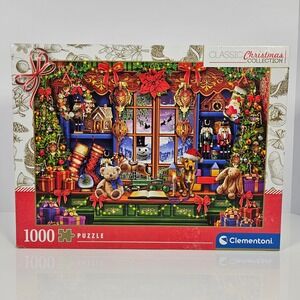 Clementoni 1000 Piece Jigsaw Puzzle Classic Christmas Collection Nutcracker Toy